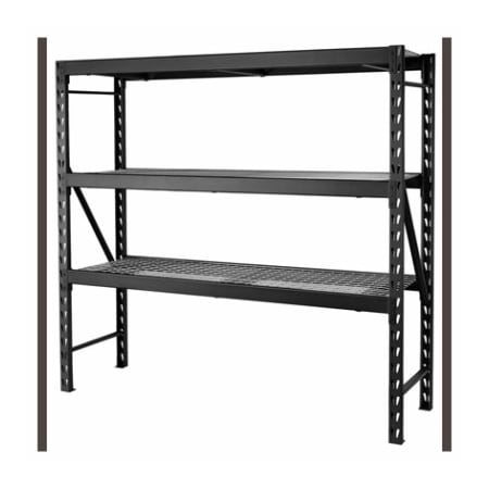 Edsal Mfg 72x72x24 Ind Rack 7224PRBWWD3
